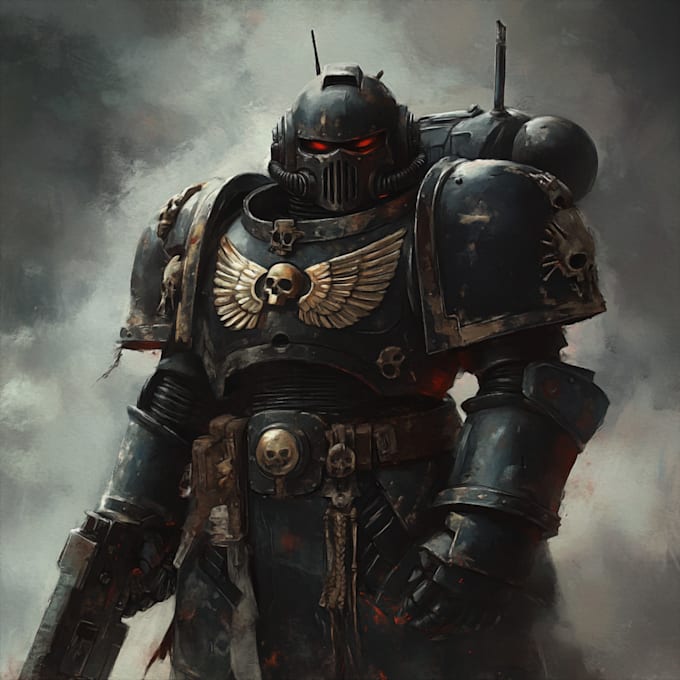 paint warhammer 40k person and animal