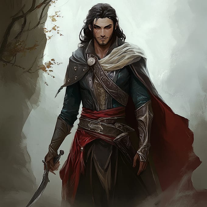 do original  fantasy character art