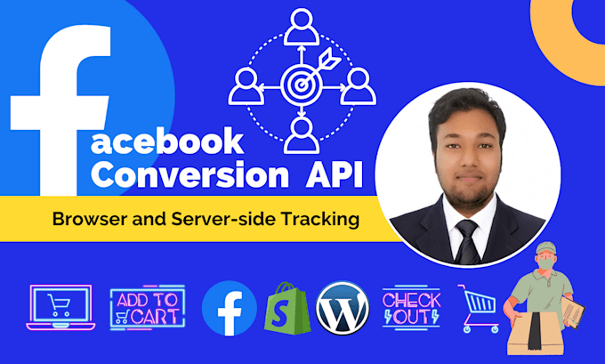 set up facebook conversion API, ga4 and GTM