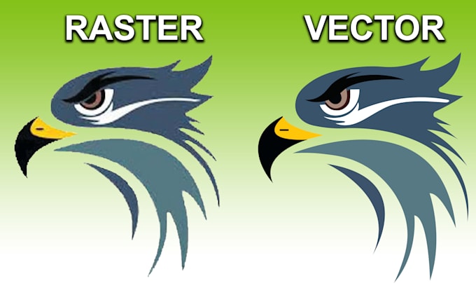 do vector tracing or convert to vector quickly
