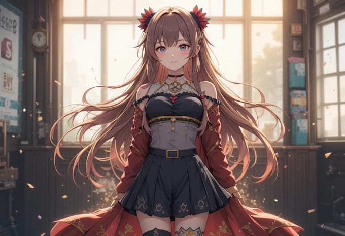 draw beautiful anime illustrations for you