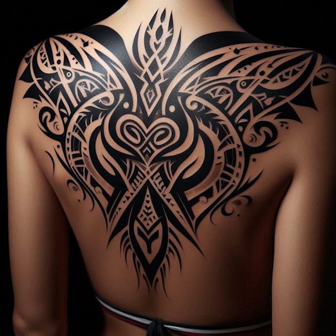 design your polynesian tribal tattoo