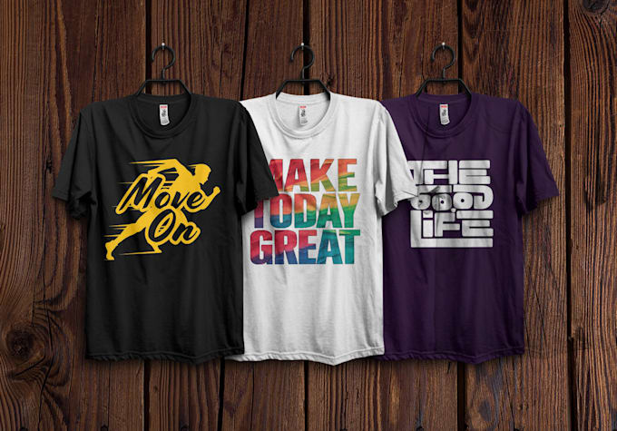 do typographic t shirt design
