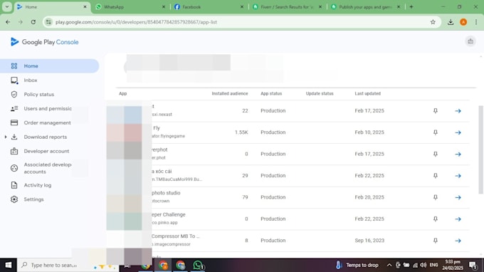 publish your android app on my old and verified play console