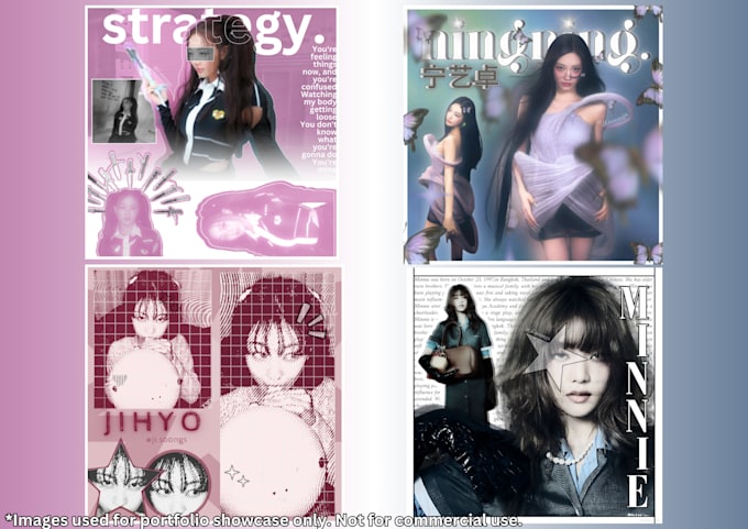 craft visually striking posters, album covers and edits