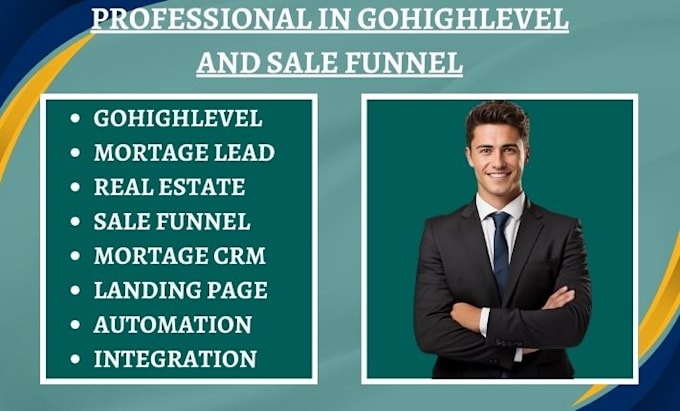 build gohighlevel mortage lead real estate sale funnel lead mortage landing page