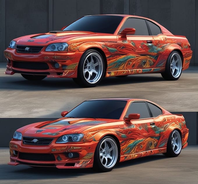 transform your car wraps intowithcatching custom