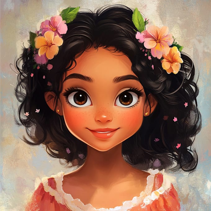 do your portrait in disney style