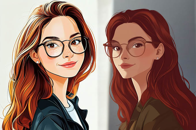 draw high quality vector portraits