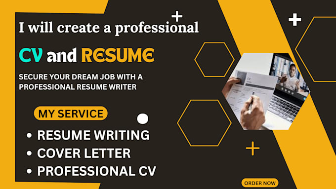 create a professional resume, CV, and linkedin profile
