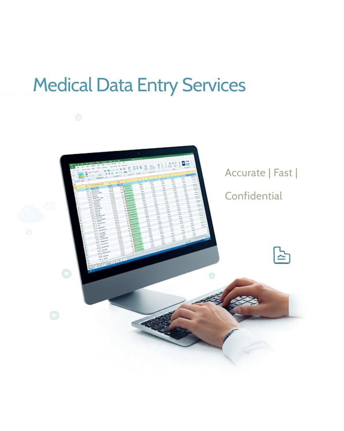do medical data entry in excel, word, and google sheets