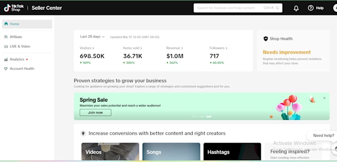 be your tiktok shop virtual assistant
