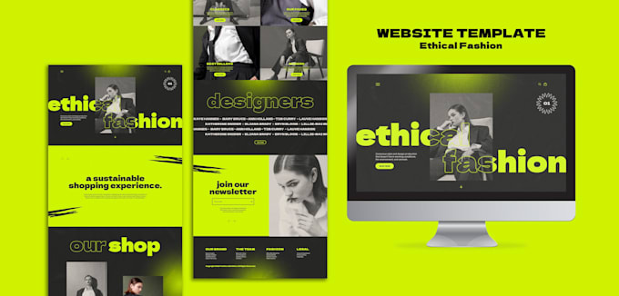 design a modern wordpress website with elementor