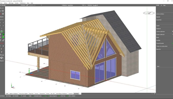 design timber frames, 3d house framing, and steel wood structure plans
