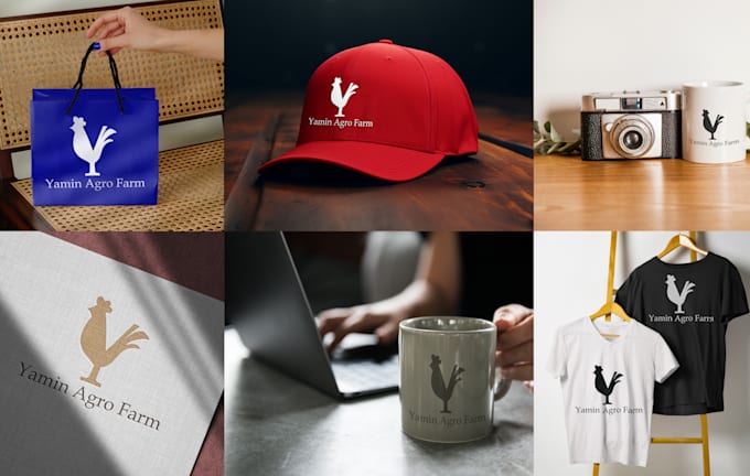 do modern business logo design and branding kit
