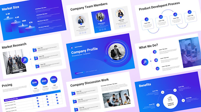 design powerpoint presentation and pitch deck