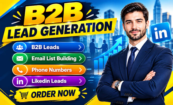 do b2b lead generation, lead prospecting and email list building