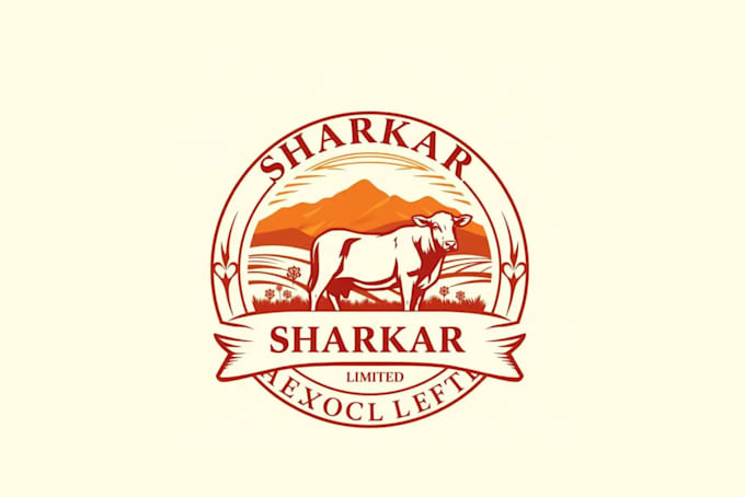make a stylish branding creative logo for a farm