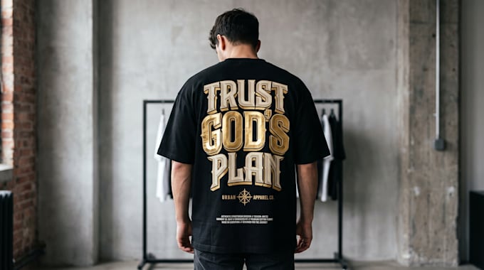 design vintage and streetwear t shirt typography