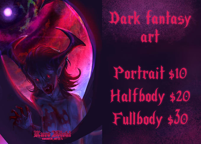 do dark fantasy art