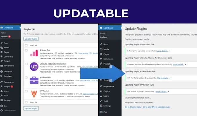 install elementor pro wp rocket astra pro yoast rank math pro and crocoblock