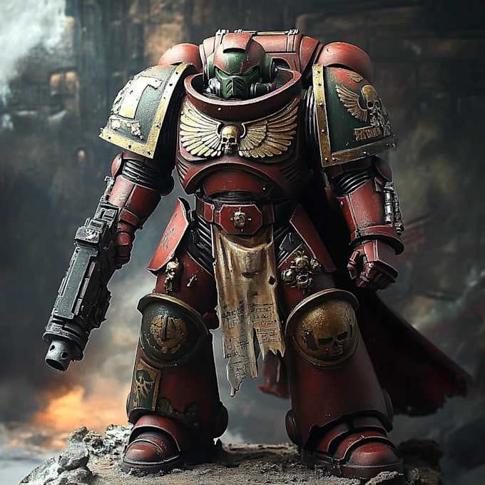 make a warhammer 40k character