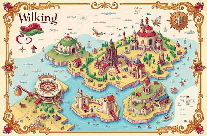 map illustration vector illustration vector map