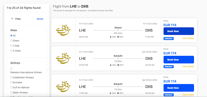 amadeus API flight booking plugin for your wordpress website