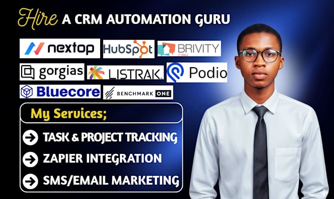 do nextop hubspot automation gorgias listrak brivity bluecore benchmarkone podio