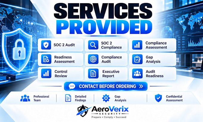perform soc 2 compliance audit and readiness assessment