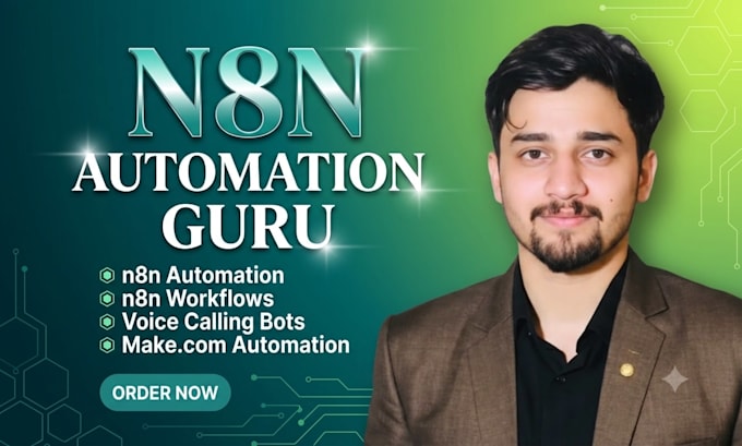 build ai automation workflow, ai agent, and n8n business automation system