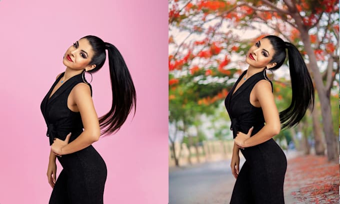 professionally remove and change photo backgrounds