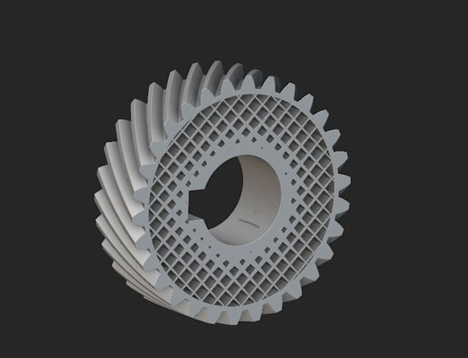 use lattices structures to improve performance of your part