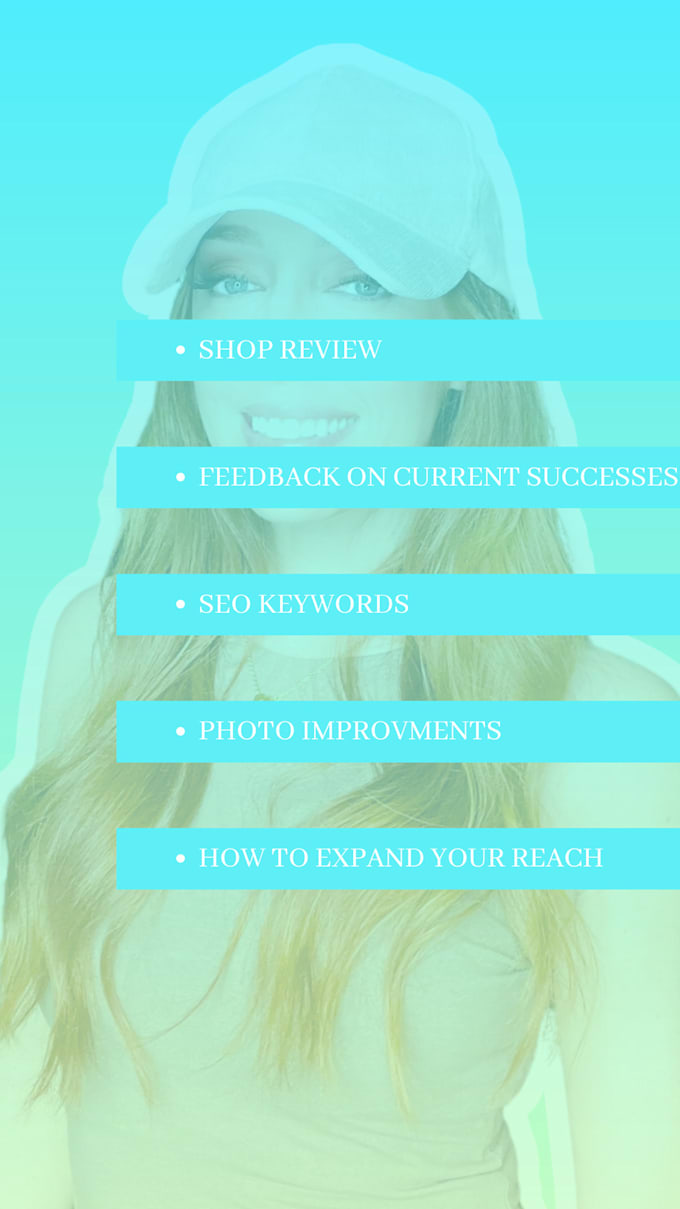 critique your etsy shop for optimization