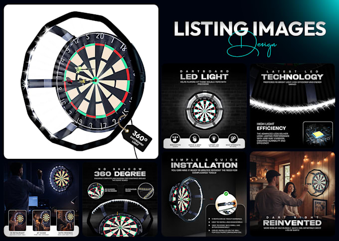 design amazon listing images infographics and premium a plus content