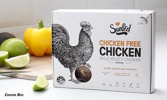 Design premium fast food box packaging by Mona24h | Fiverr