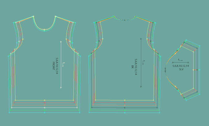 do clothing sewing pattern with size wise grading for you