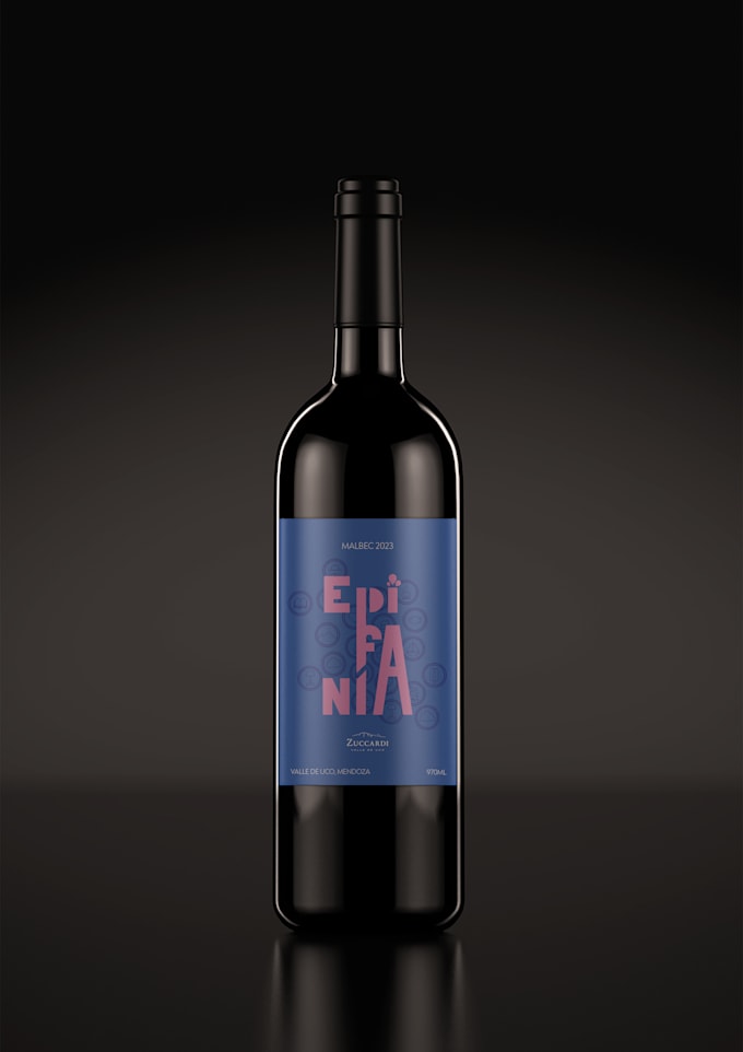 diseñaré una etiqueta personalizada para tu vino