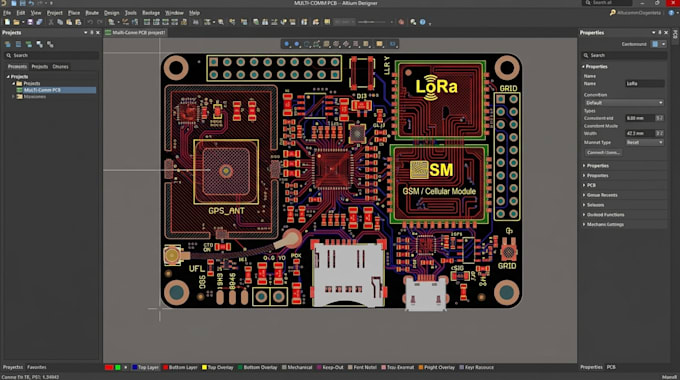 design custom pcbs schematic and circuit for your systems