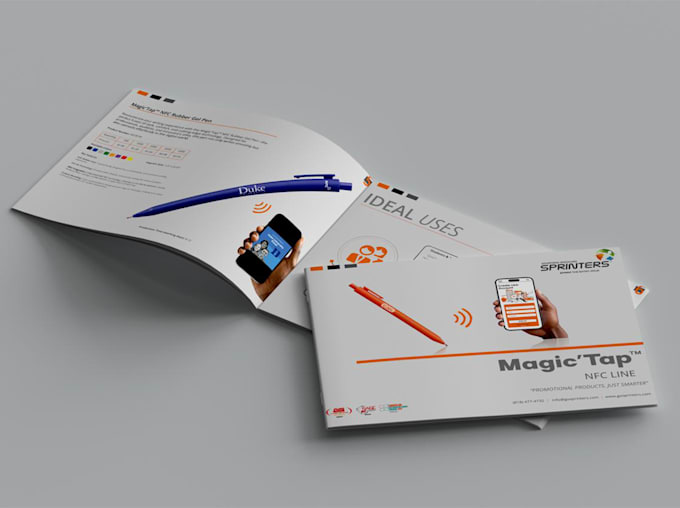 design a professional product catalog, catalogue