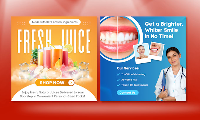 design custom facebook ads designs