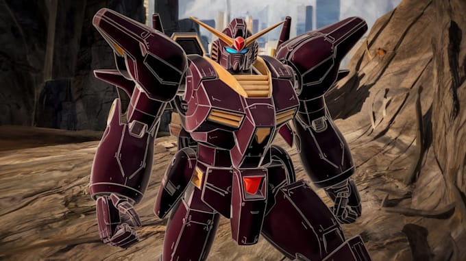 do gundam editing and retouching in high resolution