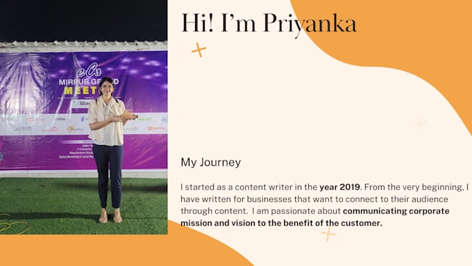 create personal brand content for you