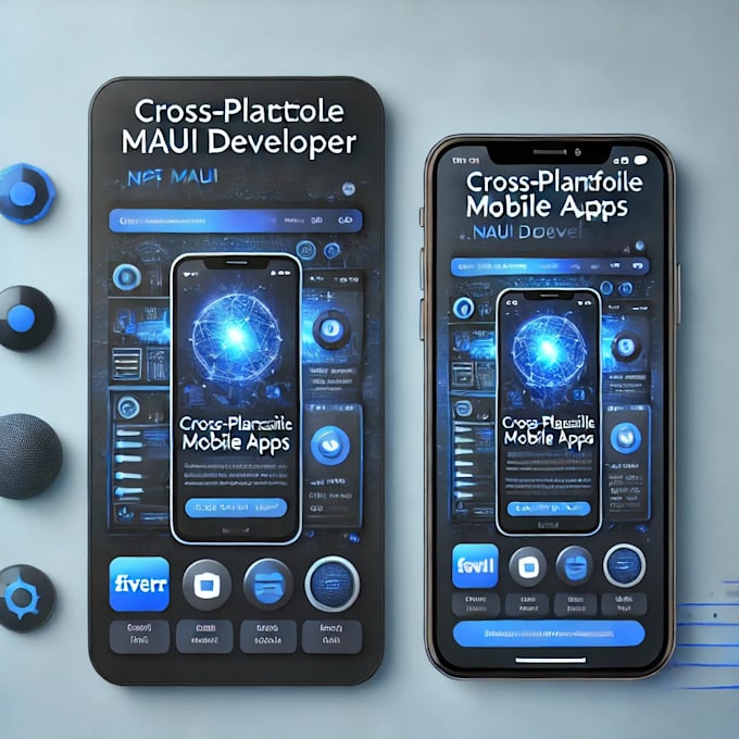 develop a net maui cross platform app with API and mvvm