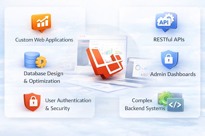 custom laravel web applications