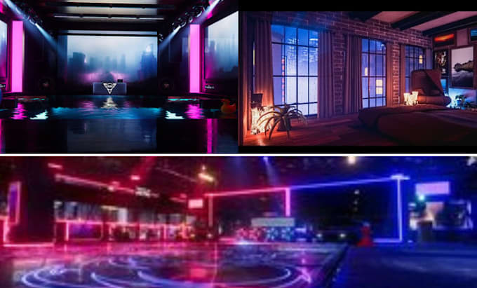 Design a custom vrc world, vr environment, vrchat metaverse by Taiwo ...