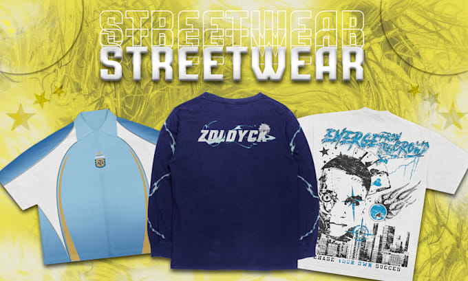 design premium streetwear graphics for your brand