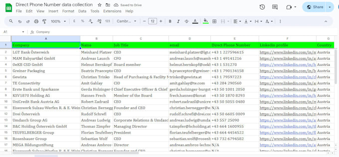 lookup email address, direct phone number with b2b leads