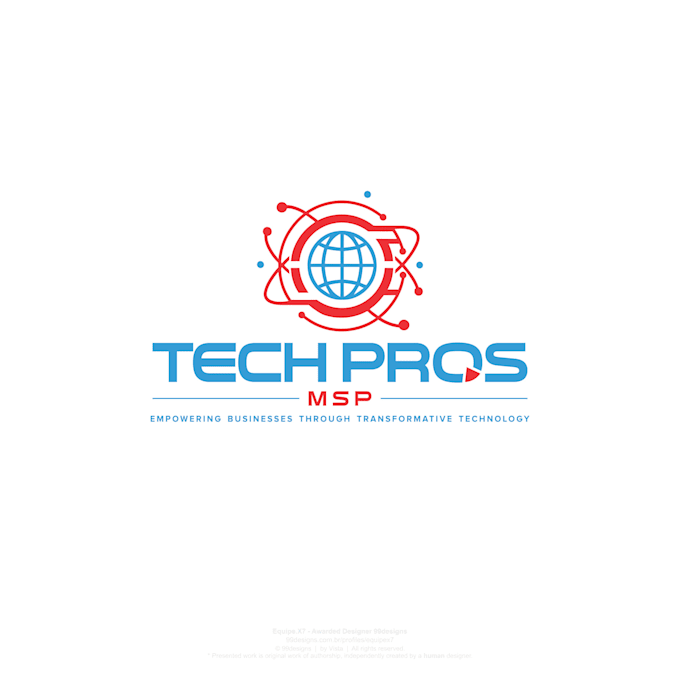 make high quality perfect tech computer logo design