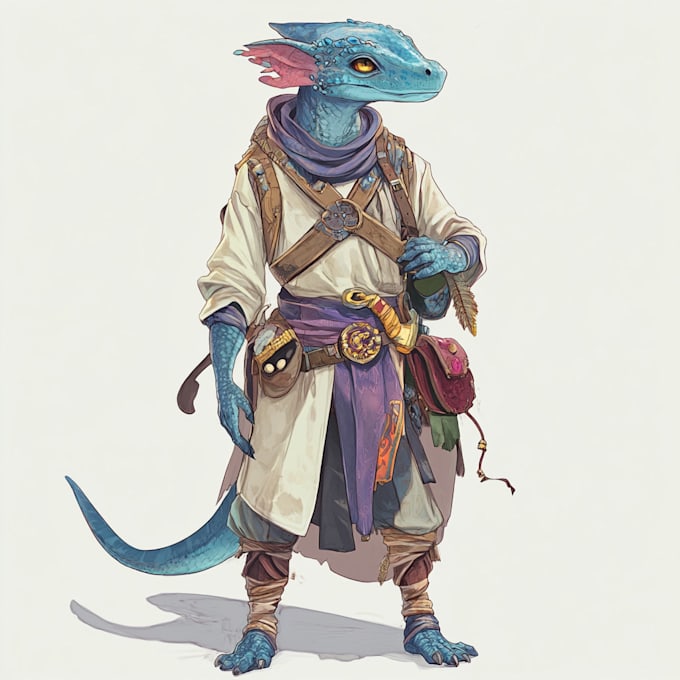 Create a fantasy character or other concept art for you by Hapamvru ...